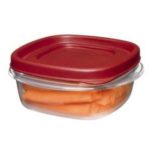  Rubbermaid Easy Find Lids Square 1.25 Cup Food Storage 