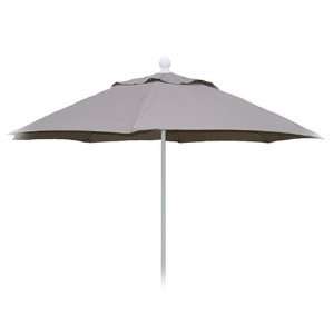  7PUWO BEG 7.5 foot Market Umbrella, Beige Patio, Lawn & Garden