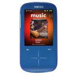 SANDISK SDMX20R 004GB A57 Fuze Plus 4GB  Player Blue 837654659410 