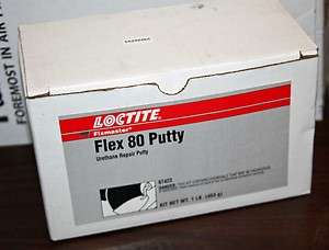 Loctite Fixmaster Flex 80 Putty Urethane Repair Kit Resin Hardener 
