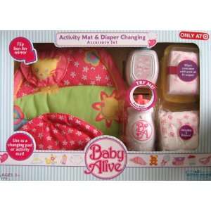  Baby Alive Activity Mat & Diaper Changing Accessory Set 