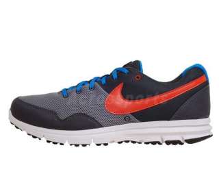   deportiva ligera anaranjada gris para hombres de Nike Lunarfly