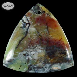 African Green Opal Pendant bead Y106564  