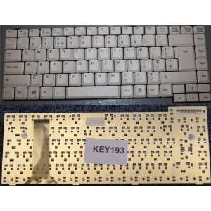  Advent 7001 White UK Replacement Laptop Keyboard (KEY193 