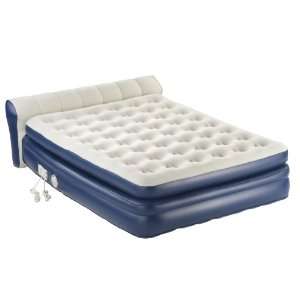  AeroBed Elevated Premier Mattress with Headboard and Built In Pump 