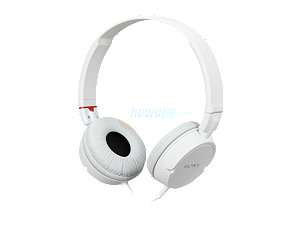    SONY MDR ZX100/WHT Supra aural Stereo Headphone   White