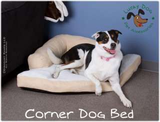 Corner Dog Bed from Lucky Dog Pet Accessories
