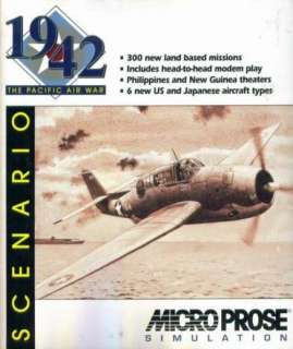 1942 The Pacific Air War + Scenario, Manual PC game BOX  
