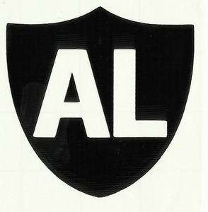 Oakland Raiders Owner Al Davis Shield Vinyl Decal/Sticker  