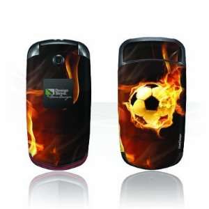  Design Skins for Samsung E2210   Burning Soccer Design 