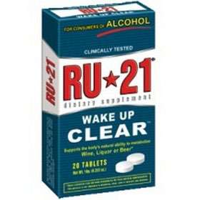 Box RU 21 Hangover Prevention 40 pills RU21 (CHASER)  