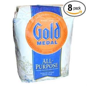 Gold Medal All Purpose Whole Wheat Flour, 80 Ounce (Pack of 8)