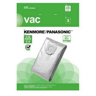 Kenmore, Panasonic C5 Bag   3 pack.Opens in a new window