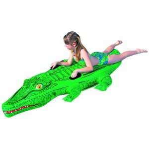   Alligator Crocodile Gator Ride on Pool Float with Handle Toys & Games