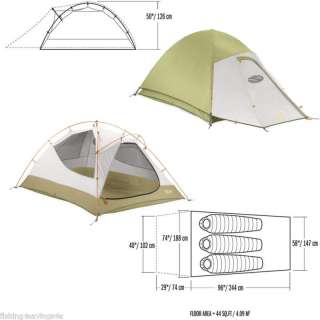   Hardware Light Wedge 3 ( 3 Person ) Backpacking Tent NEW  
