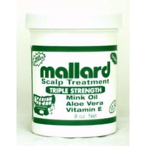 Mallard Scalp Treatment Triple Strength Hair Grower Mink Oil Aloe Vera 