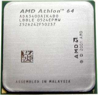 AMD Athlon 64 3400+ (2.4GHz) skt 754 CPU *ADA3400AIK4BO  