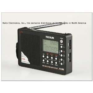   PL 505 Digital PLL Portable AM/FM Shortwave Radio with DSP, Black