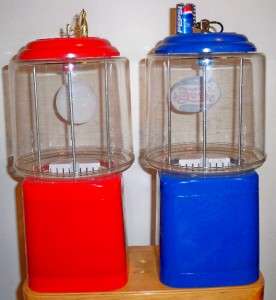 Vintage Gumball Machine THE COLA WARS   Pepsi Cola   Pepsi VS Coca 