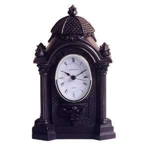  Solid Bronze Oval Mantel Clock