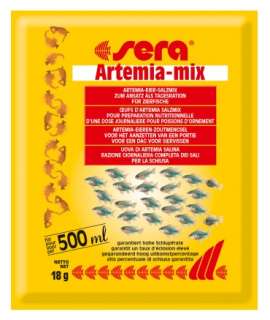 sera Artemia Mix 18 gram Brine Shrimp Mix  