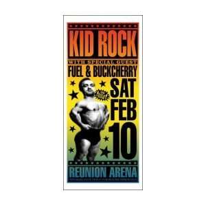  KID ROCK   Limited Edition Concert Poster   by Uncle 