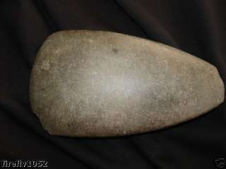 INDIAN ARTIFACT BLACK STONE AXE   ARROWHEADS  