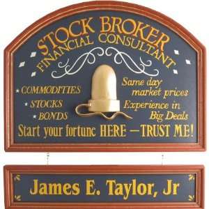  Stock Broker Financial Consultant   3D Ticker 