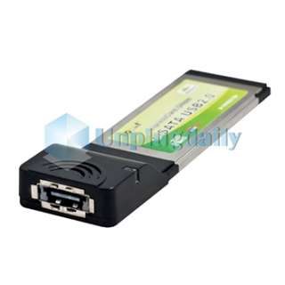 Syba Laptop ExpressCard/34 USB+Power Over e SATA Cable  