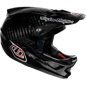 Troy Lee Designs Pinstripe CF D3 Carbon Bike Sports BMX Helmet   Black 