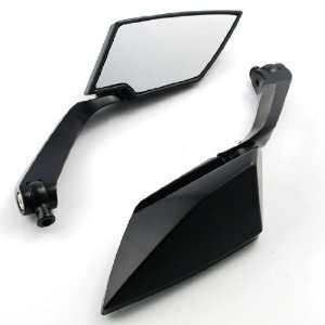 Replacement Rearview Black Diamond Blade Style Side Rearview Mirrors 
