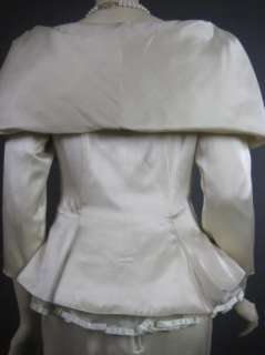   of pure silk would be perfect for an avant garde wedding bodice