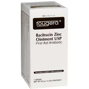  BACITRACIN ZINC OINTMENT 1/32 OZ 144BOX by FOUGERA E 