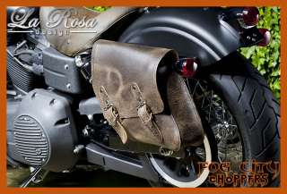 LaRosa 04 UP Harley Dyna Wide Glide FXR Solo Saddle Bag  
