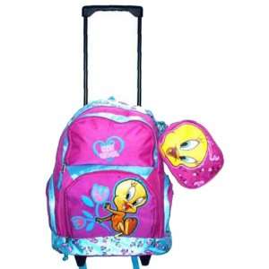  Tweety Large Rolling Backpacks