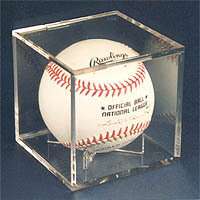 10) Pro Mold Ball Cube III Baseball Holder Square Case  