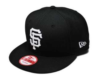   MLB Baseball Snapback San Francisco Giants Black Cap Throwback  