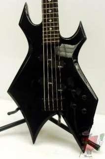 Black B.C. Rich NT Warlock 5 String Bass  