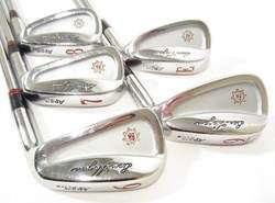 BEN HOGAN APEX PLUS FORGED 6 EW IRON SET w/Steel Regular Flex Shafts 