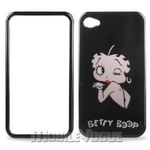 Betty Boop Hard Cover Case for Apple iPhone4  