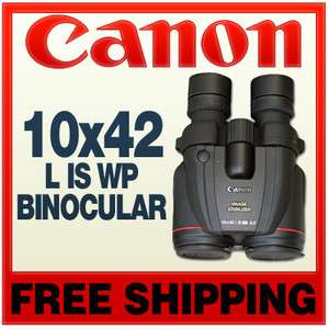 Canon 10 x 42 L Series Image Stabilized Binoculars 013803048186  