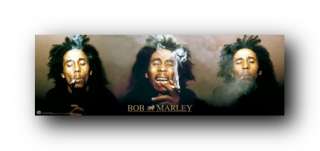 Bob Marley Poster 4 Up Quad Smoking Ganja Sp0085 693090043011  