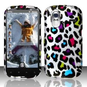   Leopard HARD Protector Case Snap on Phone Cover T Mobile HTC Amaze 4G