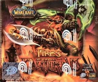 UD WoW World of Warcraft Fires of Outland Booster Box  