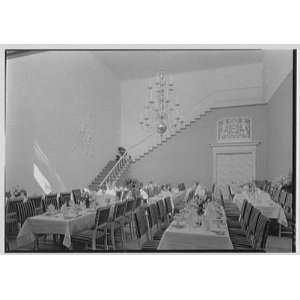   Plaza, New York City. Banquet hall toward stairs 1940