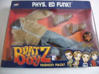 NEW Fashion Packs Bratz Boyz boys Dolls clothing Packages Dylan Koby 