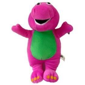 My Dinosaur Pal 9in Barney Plush Toy   Barn
