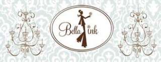 BELLA INK Pink Wedding INVITATIONS Glitter PERSONAL New  