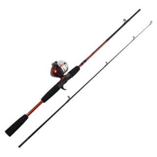 Rapala Inticer SpinCast Combo   Red/Black (56).Opens in a new window