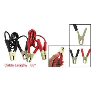  2pcs Alligator Battery Booster Clips Jumper Cable